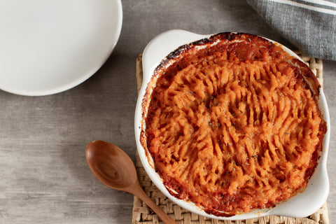 Beef Mince + Sweet Potato Cottage Pie