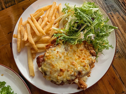 Chicken Schnitty & Homemade Chips