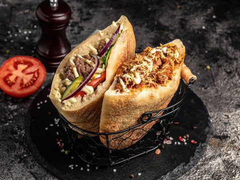 Two Way Greek Beef Gyros