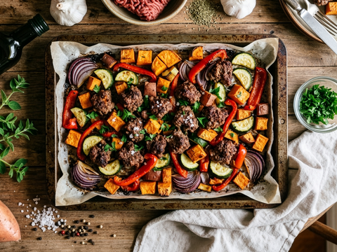 Hearty Beef Mince & Veggie Bake