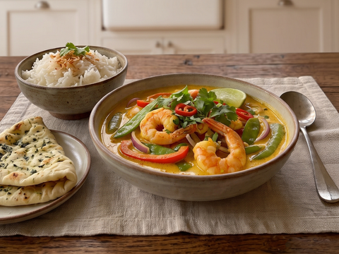 Mooloolaba Prawn Coconut Curry