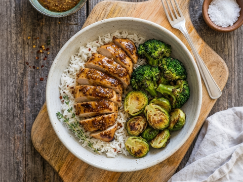 Sweet & Sticky Honey Mustard Chicken