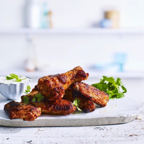 Oven Roasted Buffalo Wing Nibbles