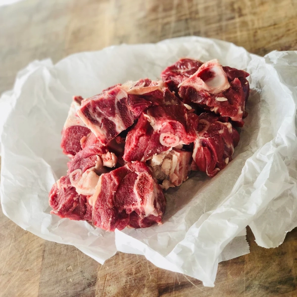 Diced Goat (Bone In)
