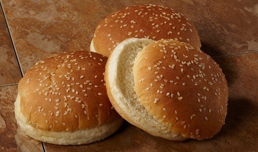 Hamburger Buns (72 per Carton)